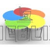 Стол детский регулируемый по высоте "Луна"