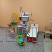 Детская игровая стенка Больница со стульчиком
