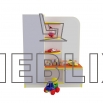 Игровая детская стенка Уголок Красоты 1