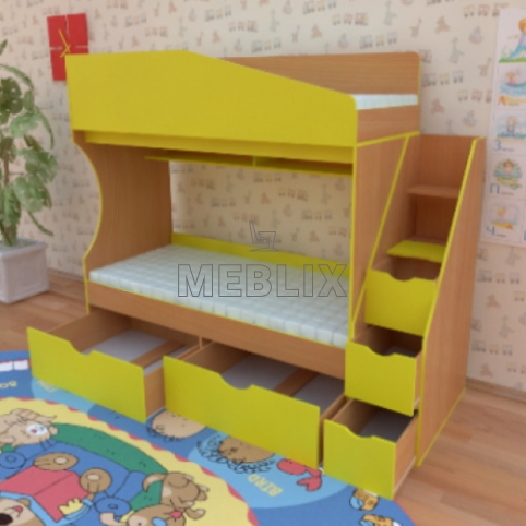 Кровать чердак Джунгли от производителя