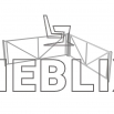 Уличный металлический забор ЗБ-3